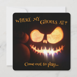 Halloween-Einladung