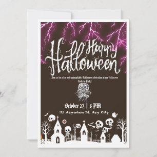 Halloween Einladung