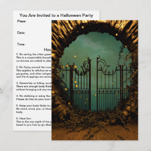 Halloween Einladung