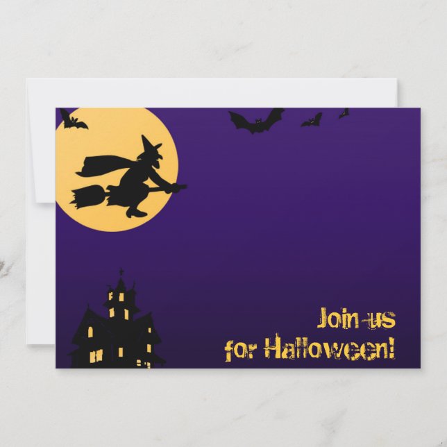 Halloween-Einladung Einladung (Vorderseite)