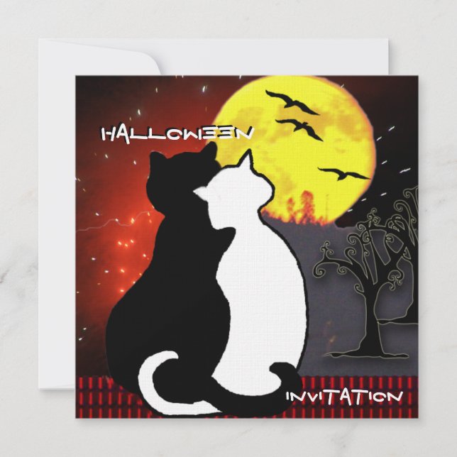 Halloween-Einladung Einladung (Vorderseite)