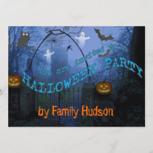 Halloween-Einladung Einladung