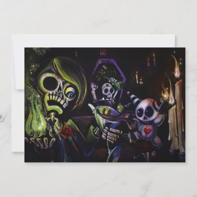 Halloween-Einladung Einladung (Vorderseite)