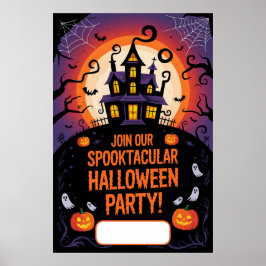 Halloween-Einladung Poster