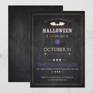 Halloween-Einladung: Spooktacular - Anpassbar Einladung