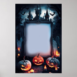 Halloween-Einladungsposter Nr. 1 Poster