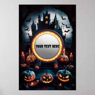 Halloween-Einladungsposter Nr. 6 Poster