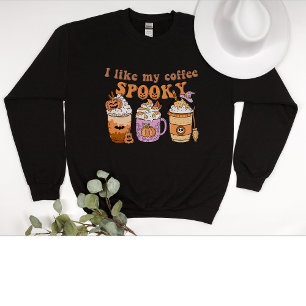 Halloween-Eiskürbis Sweatshirt