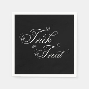 Halloween Elegantes TRICK ODER TREAT Party Napkins Serviette