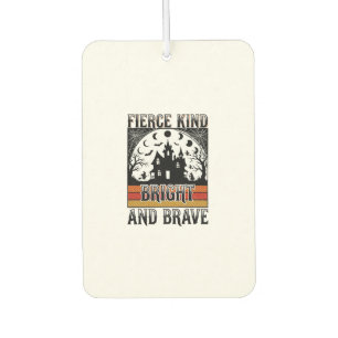Halloween-Empowerment-Shirt Brave Vintage Hexen-D Autolufterfrischer