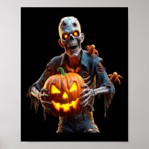 Halloween-Engel Poster