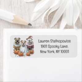 Halloween English Bulldogs Pumpkin