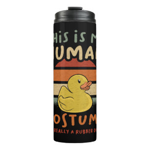 Halloween-Ente Thermosbecher
