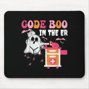 Halloween Er-Kostümkode in der Er-Nurse-Crew Mousepad