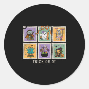 Halloween Ergotherapie Trick Or Ot Therapi Runder Aufkleber