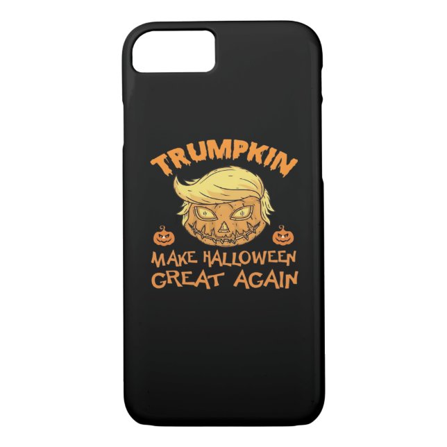 Halloween erneut - Trumpkin Case-Mate iPhone Hülle (Rückseite)