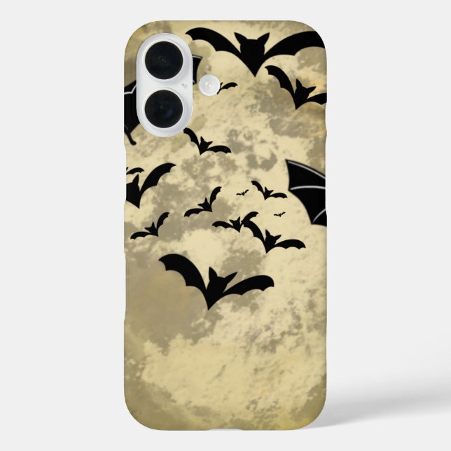 Halloween Ernte Vollmond- und Nachtflieger Case-Mate iPhone Hülle (Rückseite)