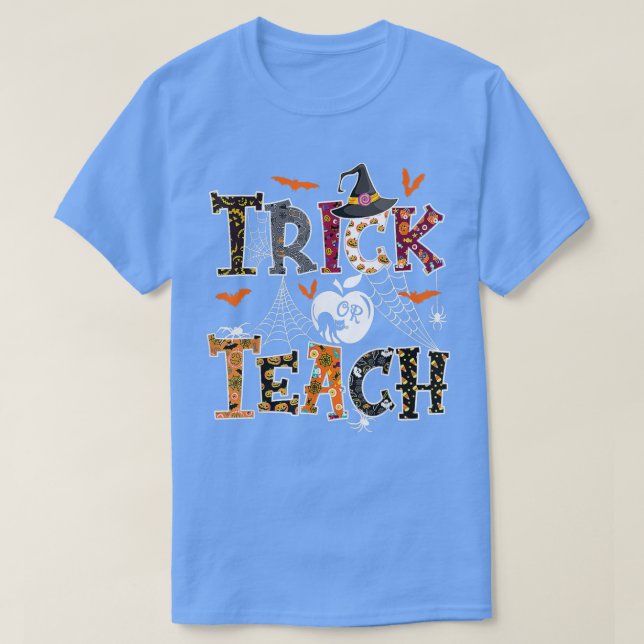 Halloween Erntedank Trick oder Tr T-Shirt (Design vorne)