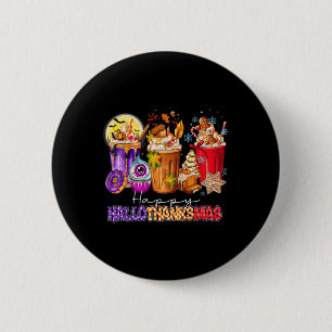 Halloween Erntedank Weihnachten Glückwunsch Hallow Button