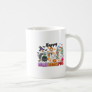 Halloween Erntedank Weihnachten Glückwunsch Hallow Kaffeetasse