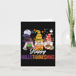 Halloween Erntedank Weihnachten Glückwunsch Hallow Karte