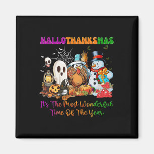 Halloween Erntedank Weihnachten Glückwunsch Hallow Magnet