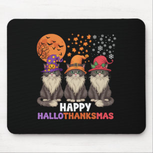 Halloween Erntedank Weihnachten Glückwunsch Hallow Mousepad