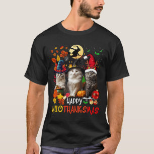 Halloween Erntedank Weihnachten Glückwunsch Hallow T-Shirt