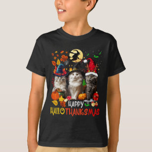 Halloween Erntedank Weihnachten Glückwunsch Hallow T-Shirt