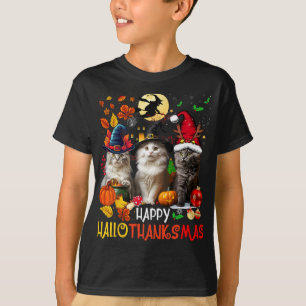 Halloween Erntedank Weihnachten Glückwunsch Hallow T-Shirt