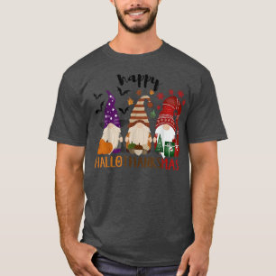Halloween Erntedank Weihnachten HalloDanke T-Shirt