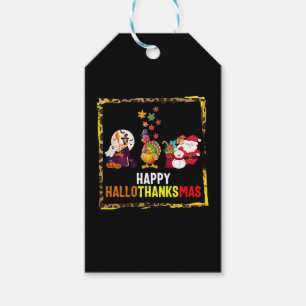 Halloween Erntedank Weihnachts-Shirt, glücklich Geschenkanhänger