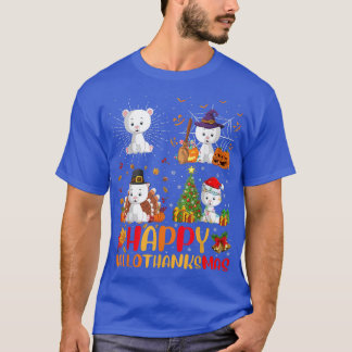 Halloween Erntedank Weihnachtsbär Hallothanko T-Shirt