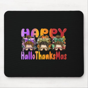 Halloween Erntedank X-mas Glückliches Hallothanksm Mousepad