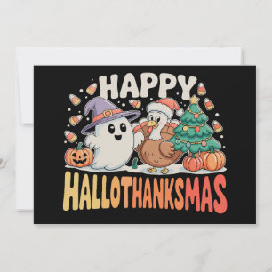 Halloween Erntedankfest Weihnachten HalloDankMas