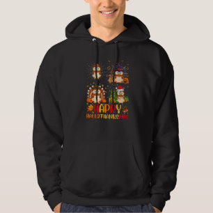 Halloween Erntedankfest Weihnachten Schleiereule H Hoodie