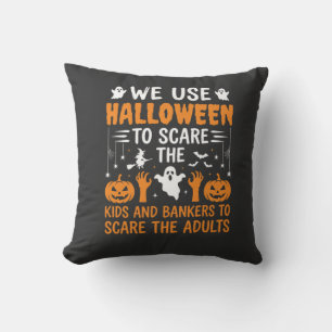 Halloween erschreckt Kinder Banker Erwachsene Desi Kissen