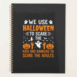 Halloween erschreckt Kinder Banker Erwachsene Desi Planer