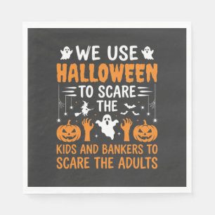 Halloween erschreckt Kinder Banker Erwachsene Desi Serviette