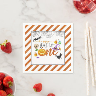 Halloween Erste Geburtstagsparty Napkin Serviette