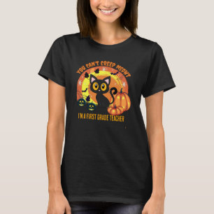 Halloween-Erster Lehrer-Spooky-Kindergarten T-Shirt
