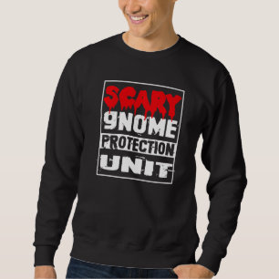 Halloween-Erwachsenenkostüm Gnom Gruseliger Schutz Sweatshirt