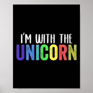 Halloween Erwachsenenkostüm Ich bin mit T Poster