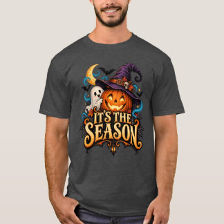 Halloween Es ist die Kürbis- und Geist-T-Shirt-Sai T-Shirt