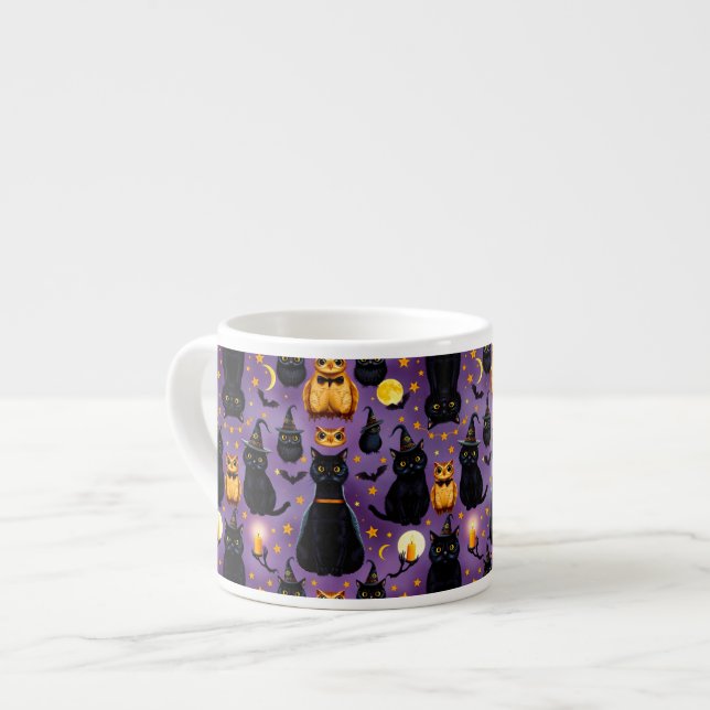 Halloween Espressotasse (Vorderseite Links)