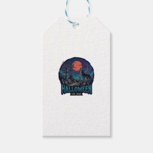 Halloween Est Heulender Wolf Roter Mond Zombie Han Geschenkanhänger