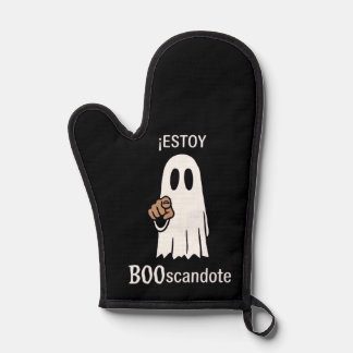 halloween estoy booscandote ofenhandschuh