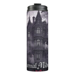 Halloween Eternal Midnight Haunted Mansion Thermal Thermosbecher
