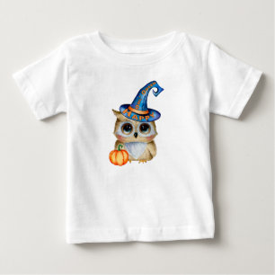 Halloween Eule Baby T-shirt