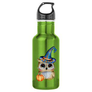 HALLOWEEN Eule Edelstahlflasche